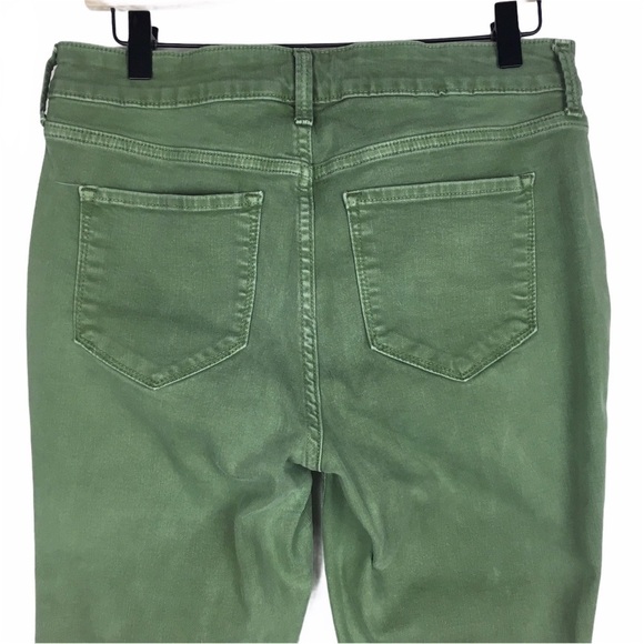 OLD NAVY Jeans 2 Pair Lot Super Skinny Rockstar Mid Rise Stretch Green Grey - Picture 12 of 16